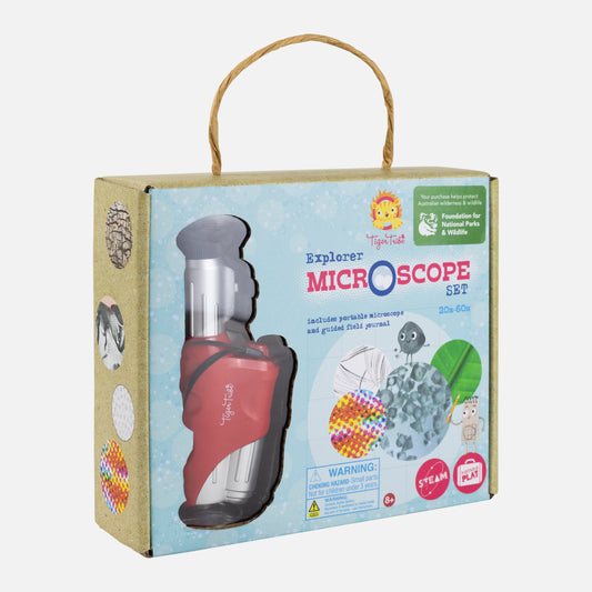 Set de Microscopio Explorador – Tiger Tribe