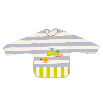 Babero Impermeable de Manga Larga Cherry Pop – The Cotton Cloud