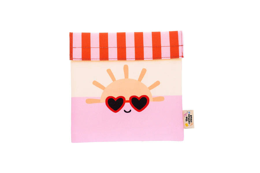 Bolsa para Bocadillos Reutilizable Club Soleil – The Cotton Cloud