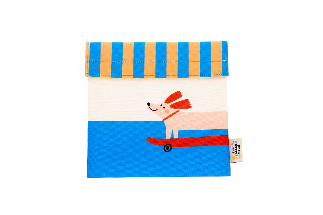 Bolsa para Bocadillos Reutilizable Woof Gang – The Cotton Cloud