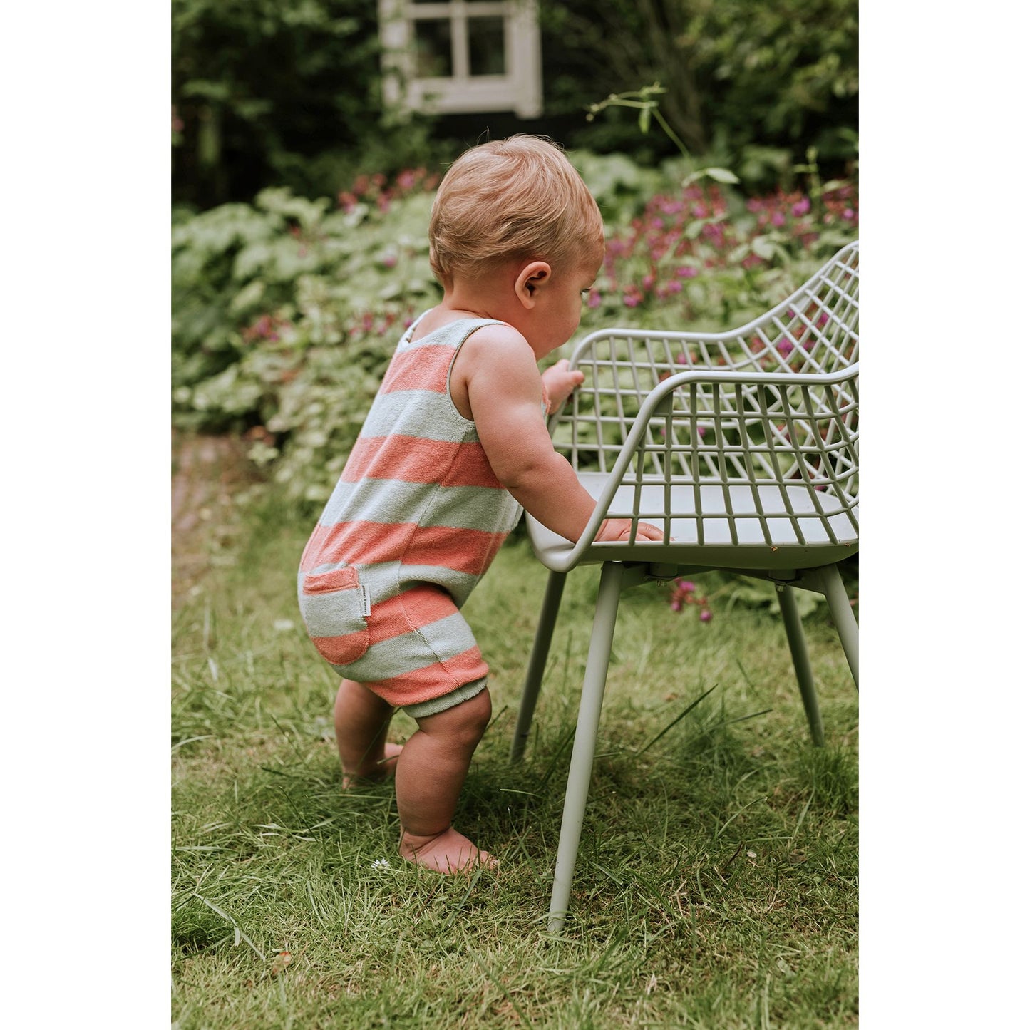 Peto Terry Jumpsuit Stripes – Sproet & Sprout