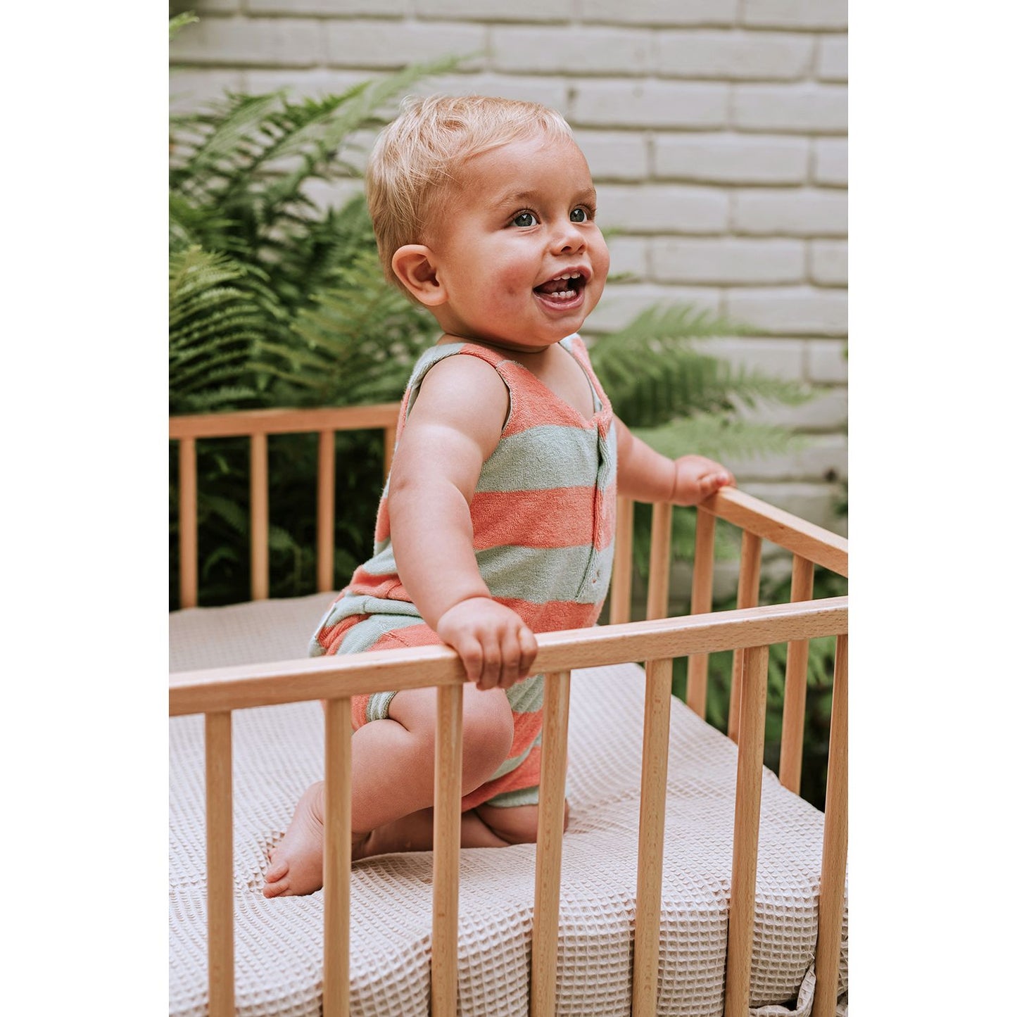 Peto Terry Jumpsuit Stripes – Sproet & Sprout