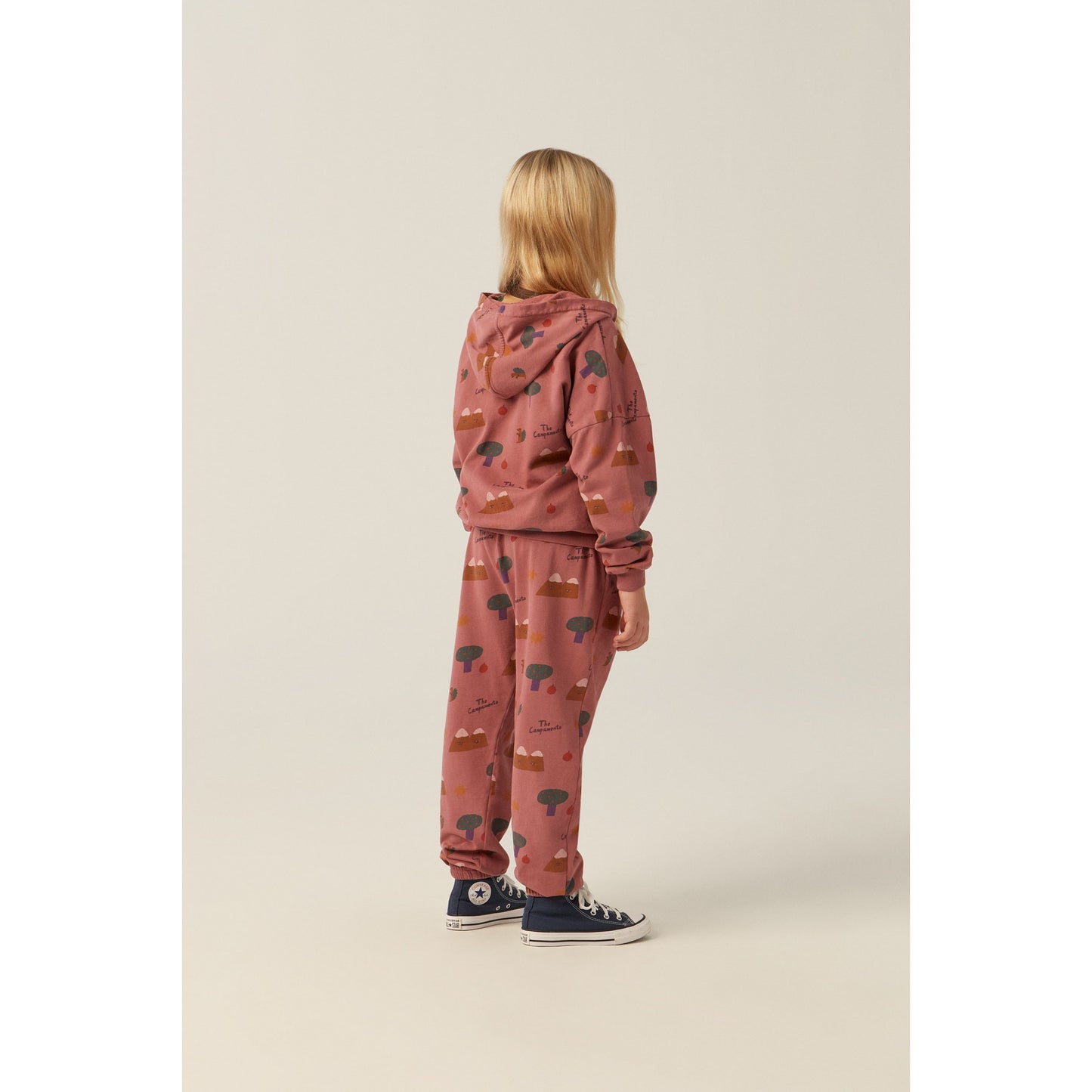 Sudadera con Capucha Estampada Montañas - The Campamento