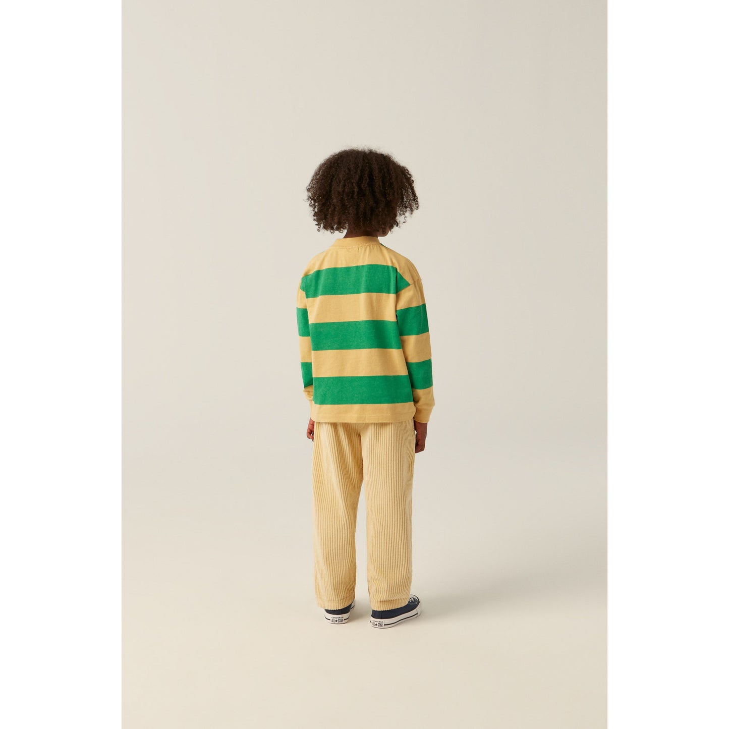 Sudadera Rayas Anchas Verde & Salvia |- The Campamento