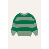 Sudadera Rayas Anchas Verde & Salvia |- The Campamento