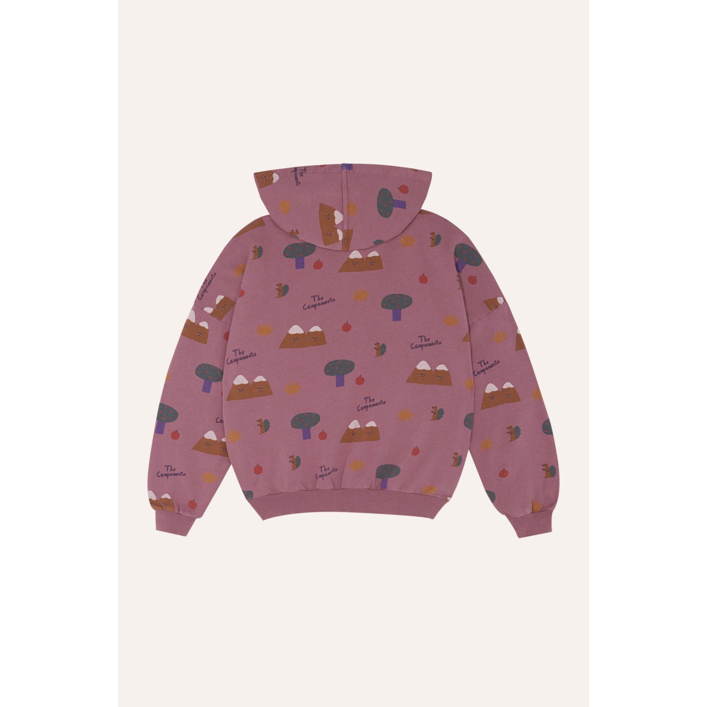 Sudadera con Capucha Estampada Montañas - The Campamento