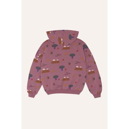 Sudadera con Capucha Estampada Montañas - The Campamento