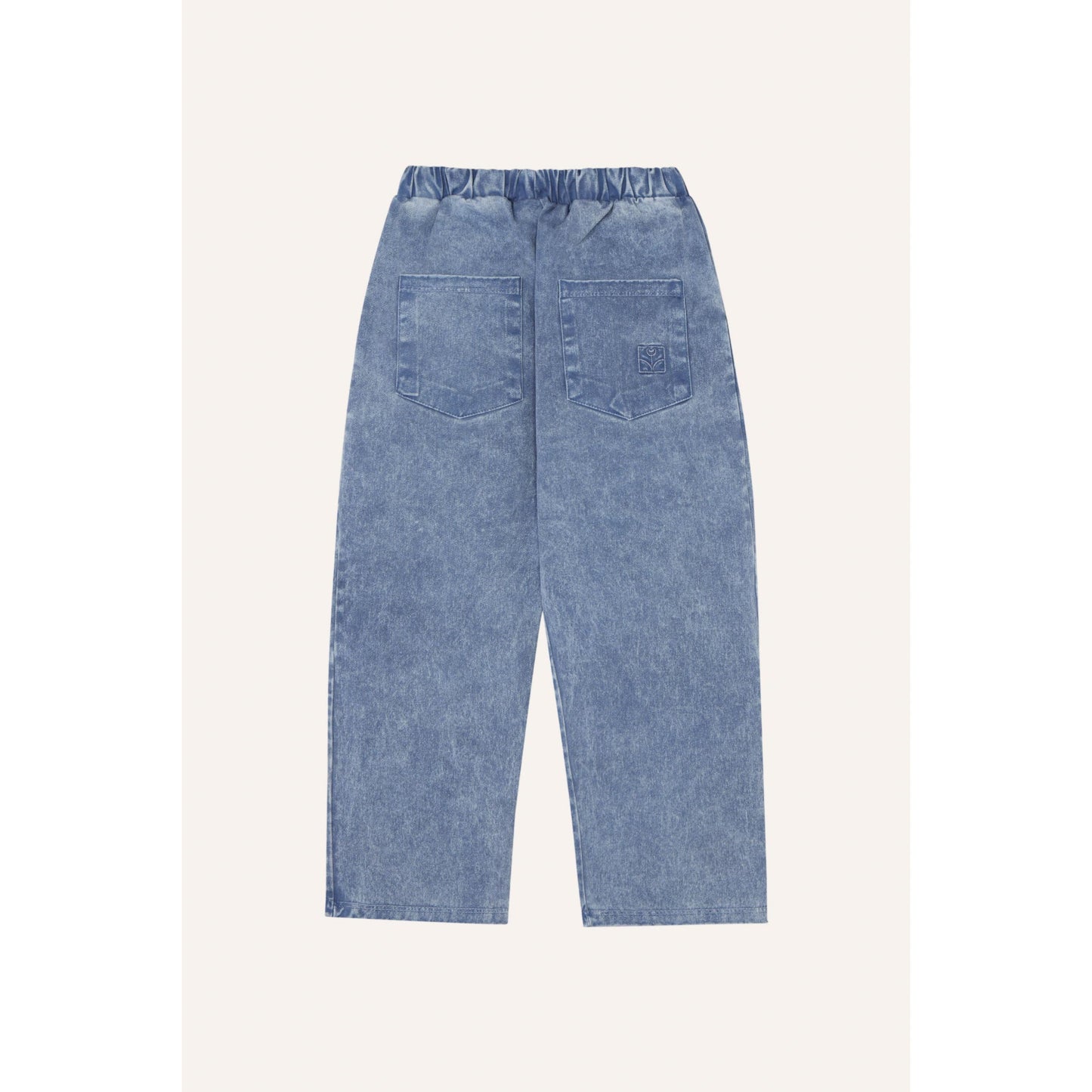 Pantalón Tejano con Parches Geométricos - The Campamento
