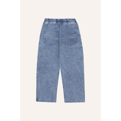 Pantalón Tejano con Parches Geométricos - The Campamento