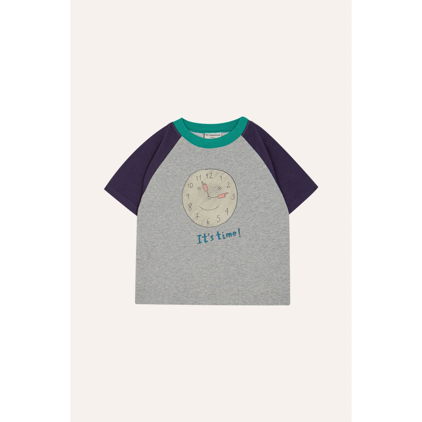 Camiseta Raglán “It’s Time” – The Campamento