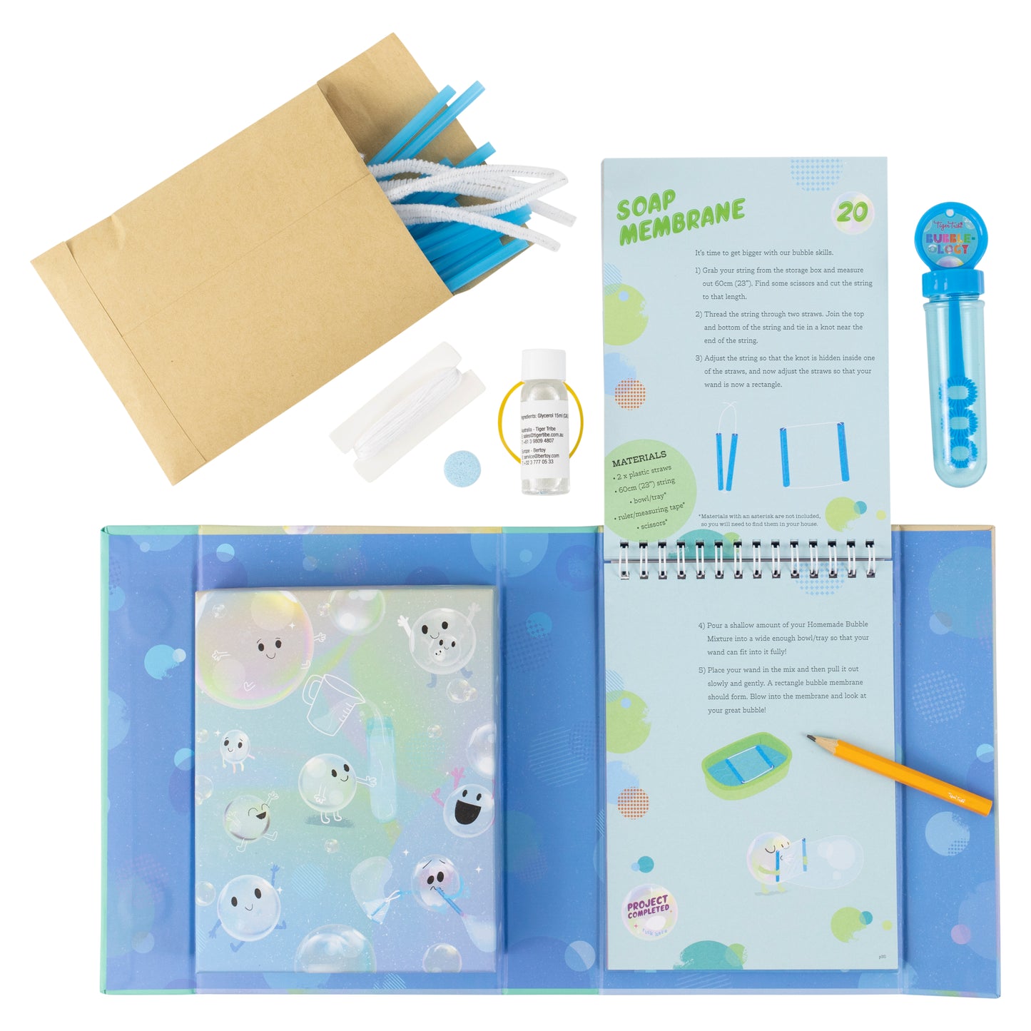 Burbujo-logía – Ciencia del Jabón – Tiger Tribe