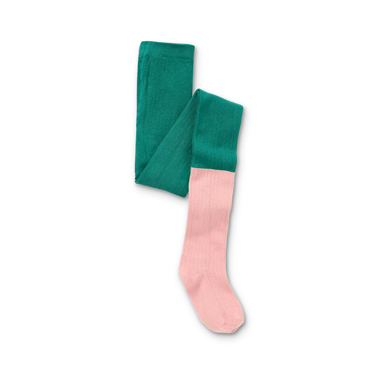 Medias colorblock – Shady Green | Sproet & Sprout