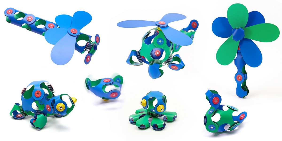 Crew Pack Verde y Azul 30 piezas -  Clixo