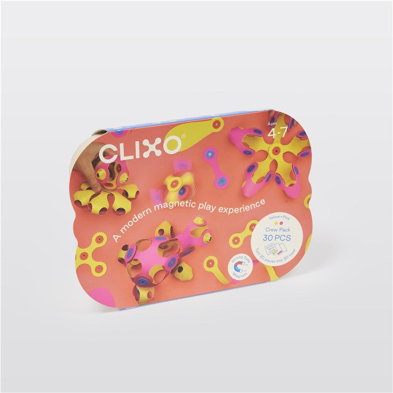 Crew Pack Rosa y Amarillo 30 piezas - Clixo