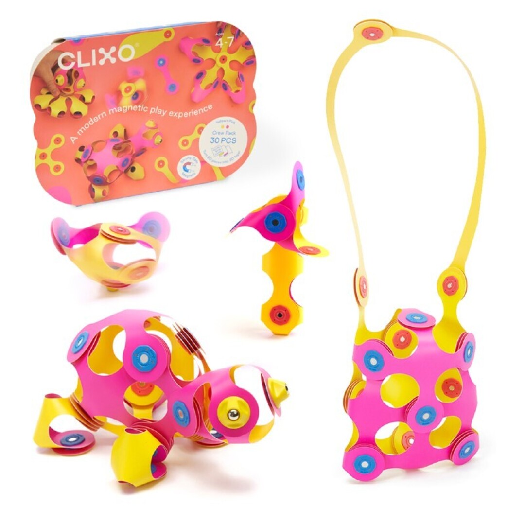 Crew Pack Rosa y Amarillo 30 piezas - Clixo