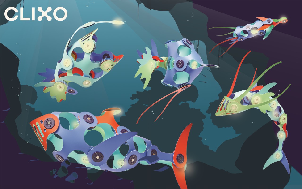 Ocean Creatures -  CLIXO