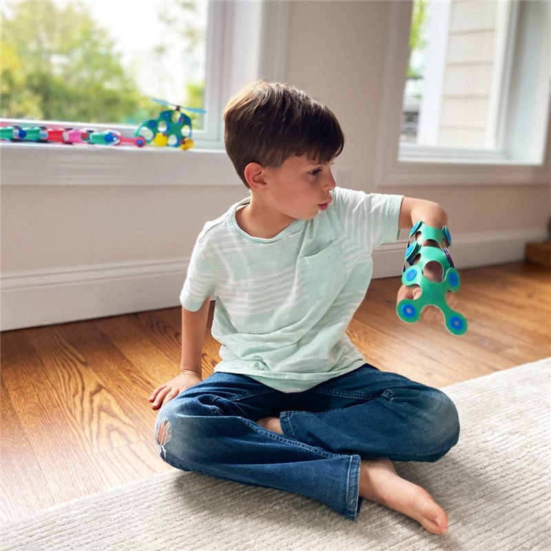 Itsy Pack Verde y Azul 18 piezas · Clixo