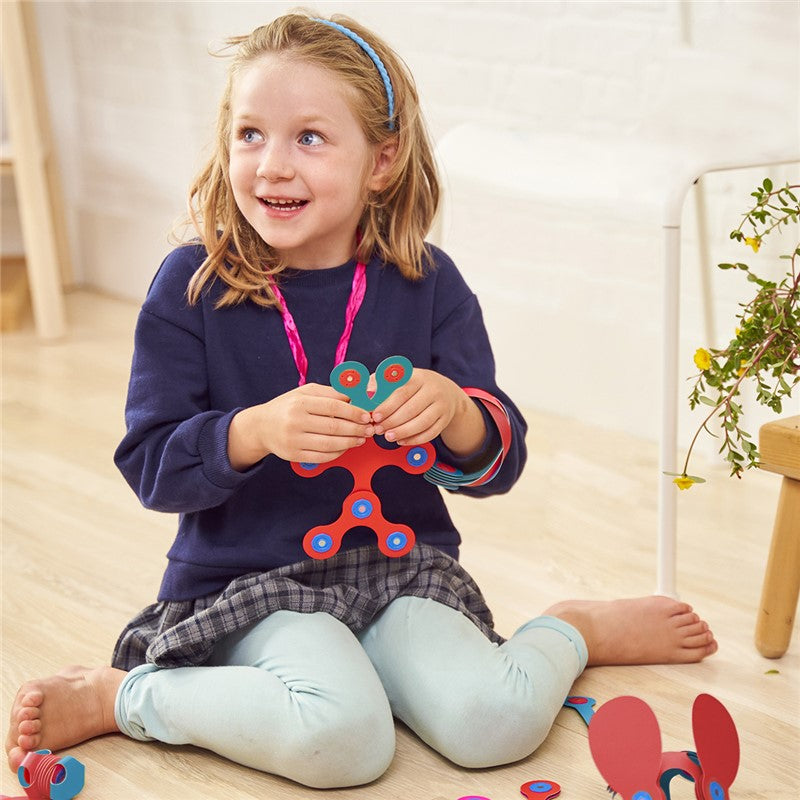 Itsy Pack Flamingo y Turquesa 18 piezas · Clixo