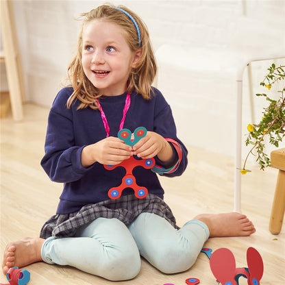 Itsy Pack Flamingo y Turquesa 18 piezas · Clixo