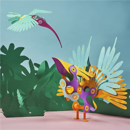 Tropical Birds Pack 22 piezas · Clixo