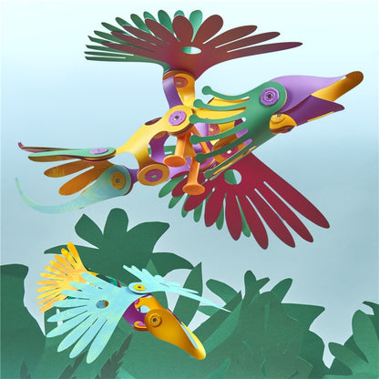 Tropical Birds Pack 22 piezas · Clixo