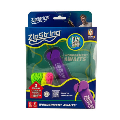 ZipString Vivacious Violet – Floating string toy