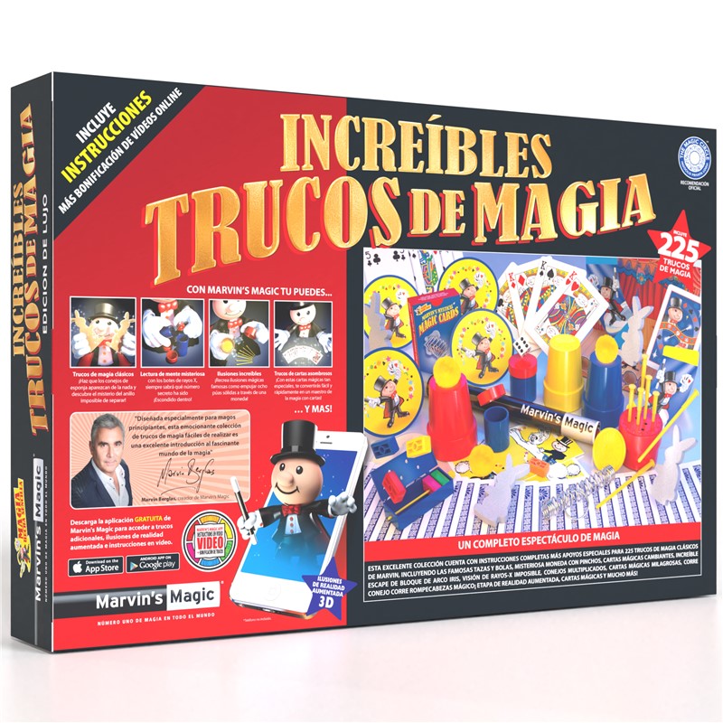 Increíbles trucos de magia – Edición de lujo · Marvin’s Magic
