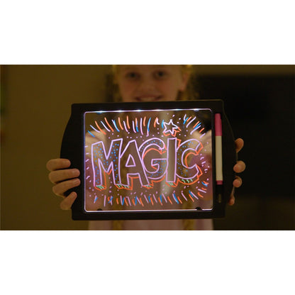 Tablero de dibujo efecto neón GlowArt · Marvin’s Magic