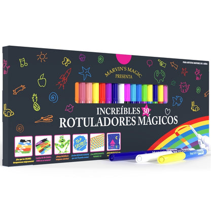 Set de 30 rotuladores mágicos · Marvin’s Magic