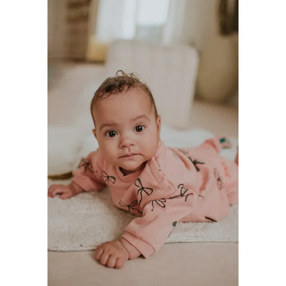 Sudadera Peplum Bebé – Lazos | Sproet & Sprout