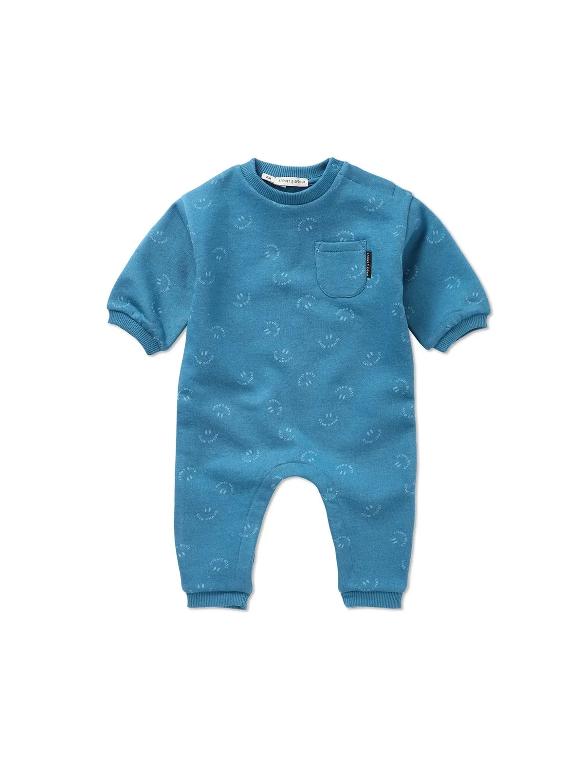 Mono Club Chaos Chalkboard Blue - Sproet & Sprout