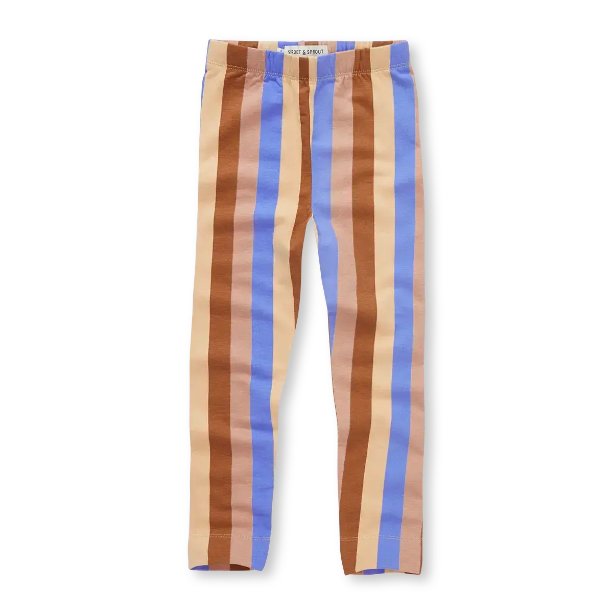 Leggings a rayas multicolor – Sand | Sproet & Sprout