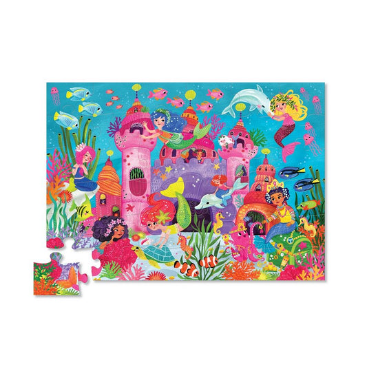 Puzzle Palacio de Sirenas 36 piezas | Crocodile Creek