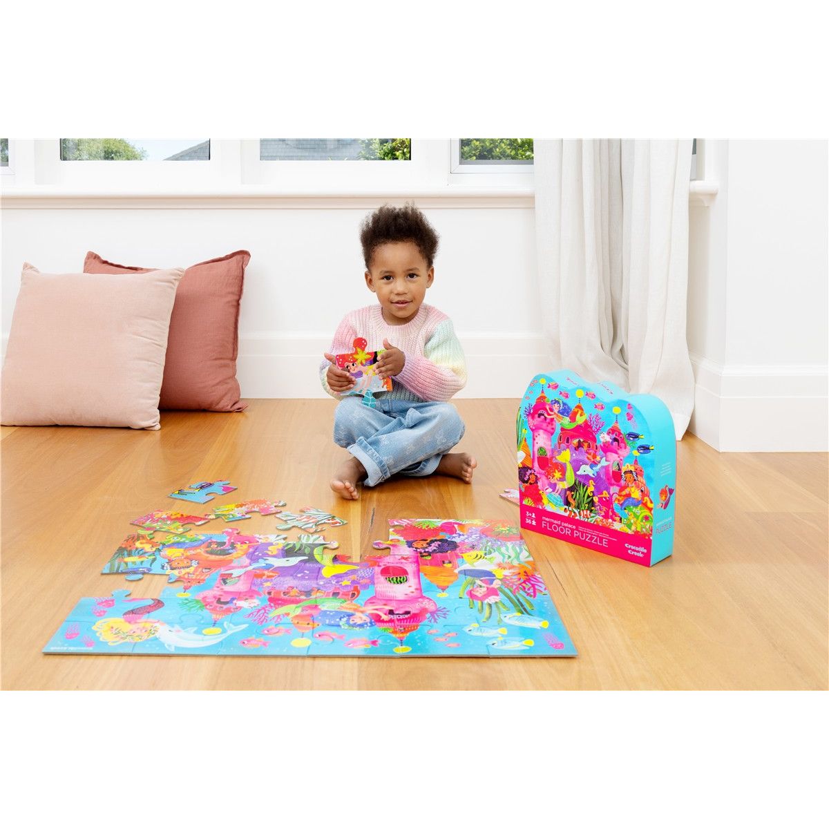 Puzzle Palacio de Sirenas 36 piezas | Crocodile Creek