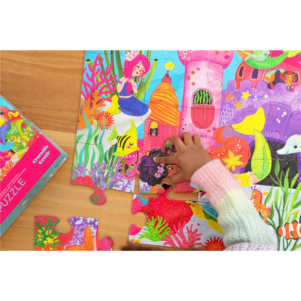 Puzzle Palacio de Sirenas 36 piezas | Crocodile Creek