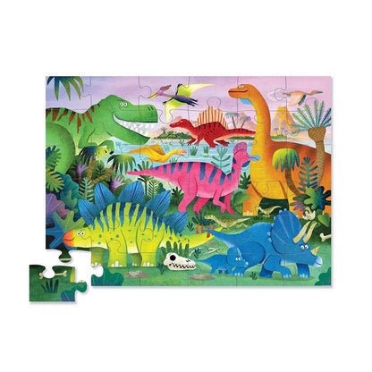 Puzzle Dino Land 36 piezas | Crocodile Creek