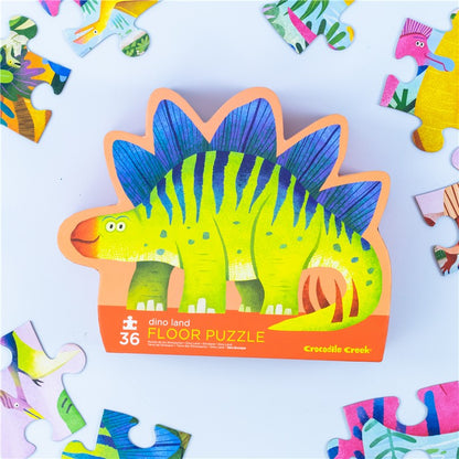 Puzzle Dino Land 36 piezas | Crocodile Creek