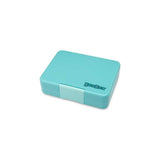 Yumbox Snack 3 Compartimentos – Aqua con Bandeja Rainbow