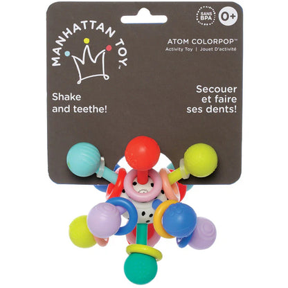 Mordedor Sensorial Atom Colorpop – Manhattan Toy