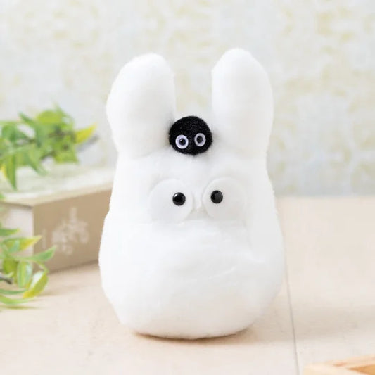 Peluche Totoro Blanco con Noiraude – Studio Ghibli