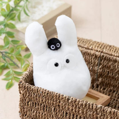 Peluche Totoro Blanco con Noiraude – Studio Ghibli