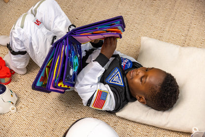 Libro Sensorial Space Busy Book + Mochila – My First Book