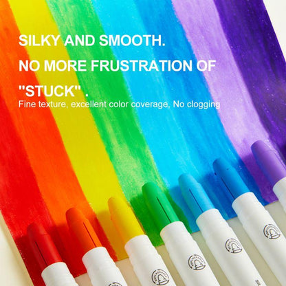 Crayón Seda – Estuche de 8 colores