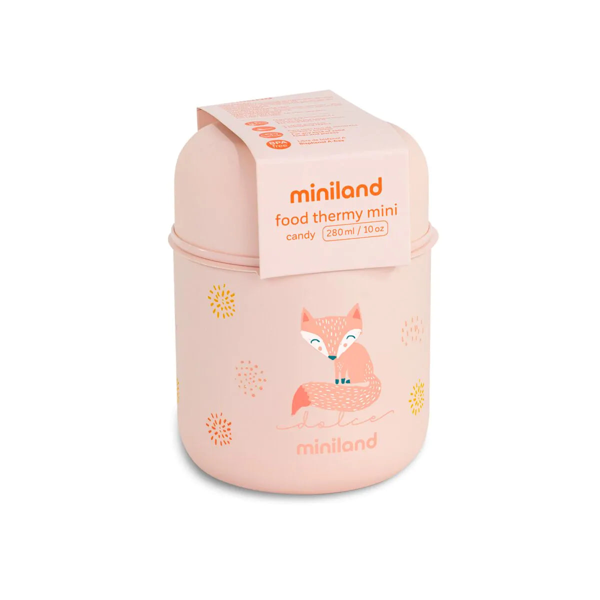 Fiambrera Térmica Miniland Food Thermy Mini – 280 ml (Mint & Candy)