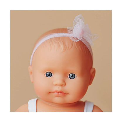 Miniland “My Friends & Me” – Muñeca Bebé Caucásica 21 cm