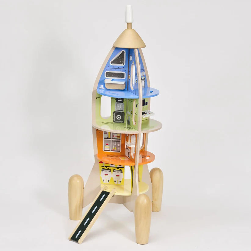 Cohete Espacial de Madera – Classic World