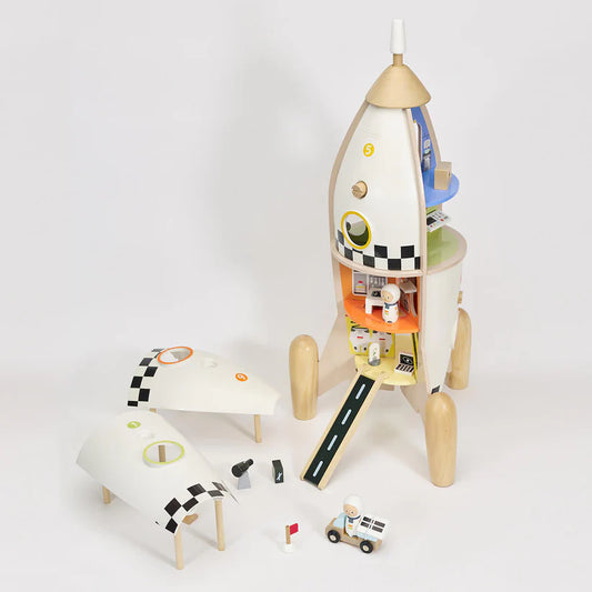 Cohete Espacial de Madera – Classic World
