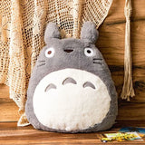 Totoro Nakayoshi Gray Cushion - Studio Ghibli
