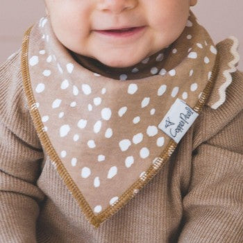 Set 4 Baberos Bandana – Estilo “Autumn” | Copper Pearl