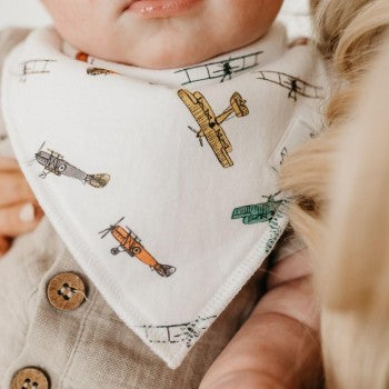 Set 4 Baberos Bandana – Estilo “Ace” | Copper Pearl